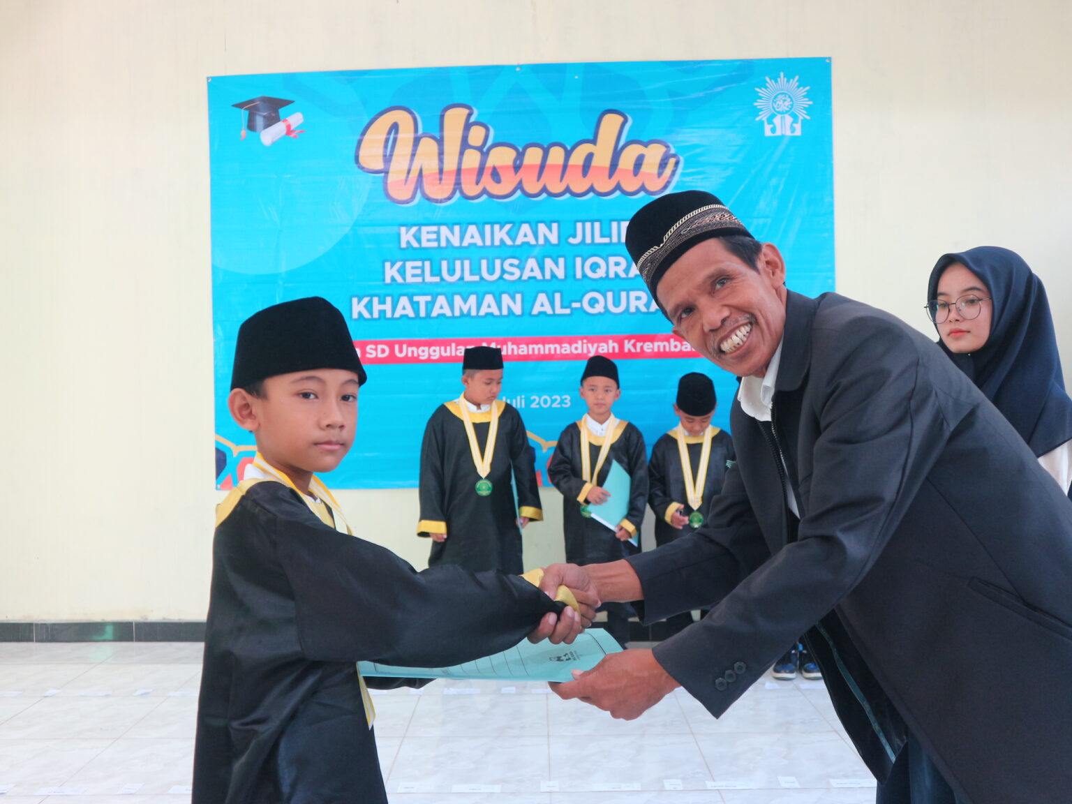 Milad ke-3, Wisuda Iqro' dan Khataman Al-Qur'an